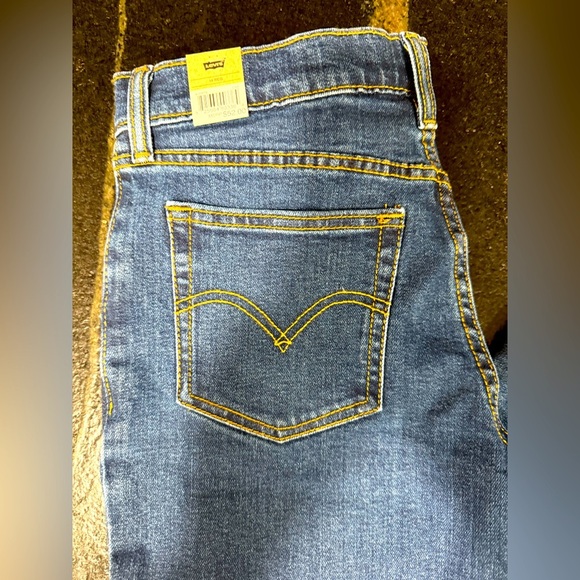 Levi’s 501 Original Skinny Jeans – Big Girls Size 14 – Adjustable Waistband NWT - Picture 7 of 16